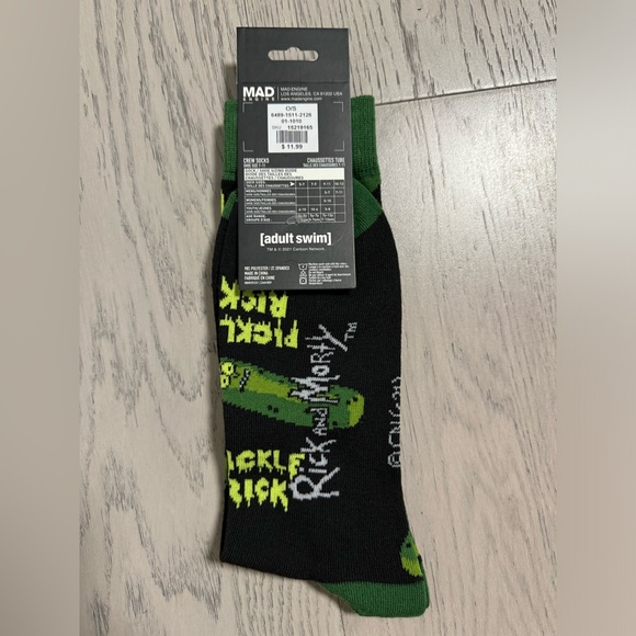 6 pairs of Rick and Morty Socks - Picture 3 of 9